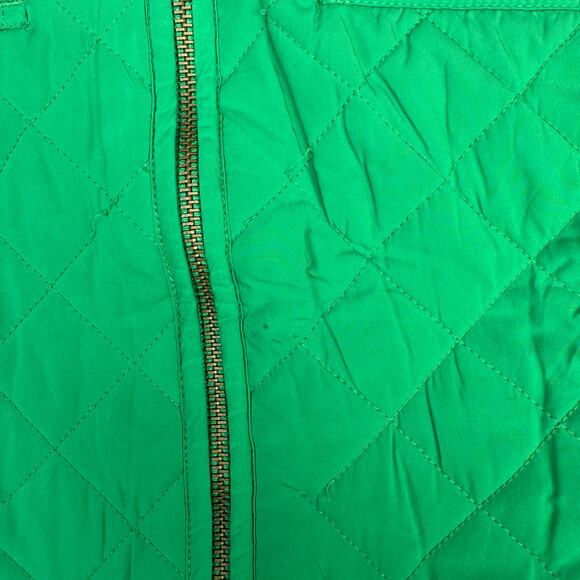 Polo Ralph Lauren Girls Size Small (7) Quilted Barn Jacket Corduroy Collar Green - Picture 4 of 6